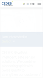 Mobile Screenshot of cedes.com